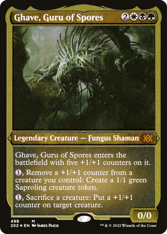 Ghave, Guru of Spores (2X2-498) (Etched Foil)