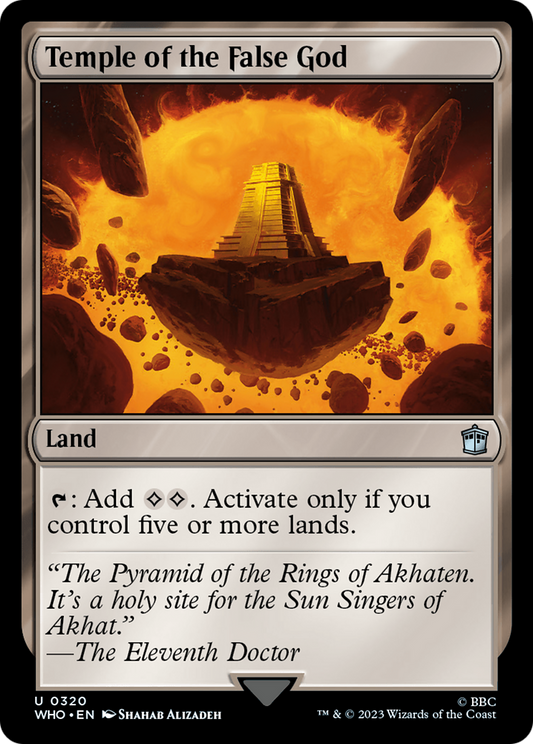 Temple of the False God (WHO-320) (Foil)