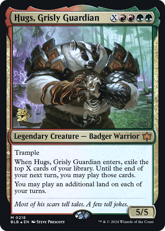 Hugs, Grisly Guardian (PRE-218S) (Foil)