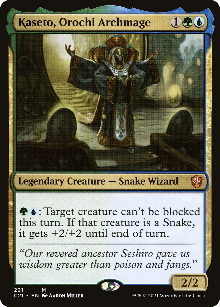 Kaseto, Orochi Archmage (C21-221)