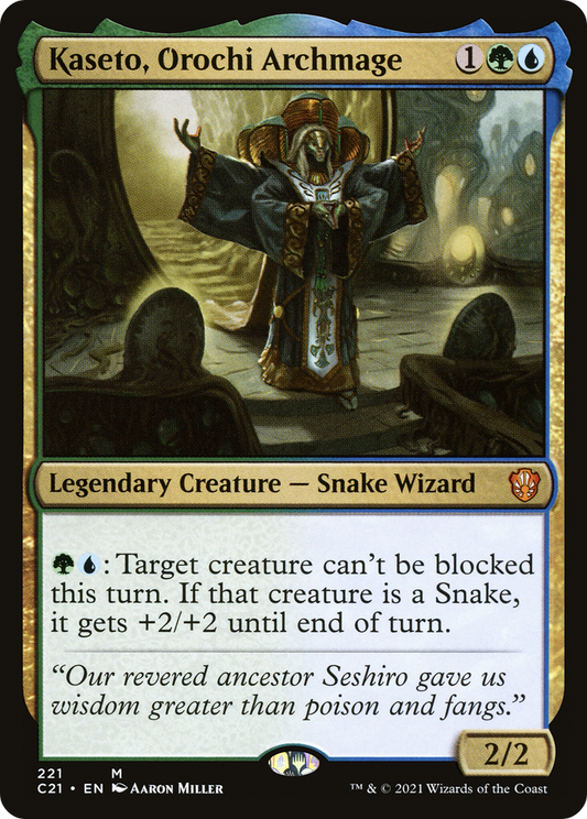 Kaseto, Orochi Archmage (C21-221)