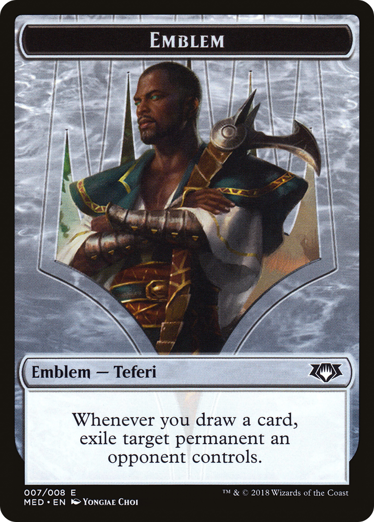 Teferi, Hero of Dominaria Emblem (MED-0G7)