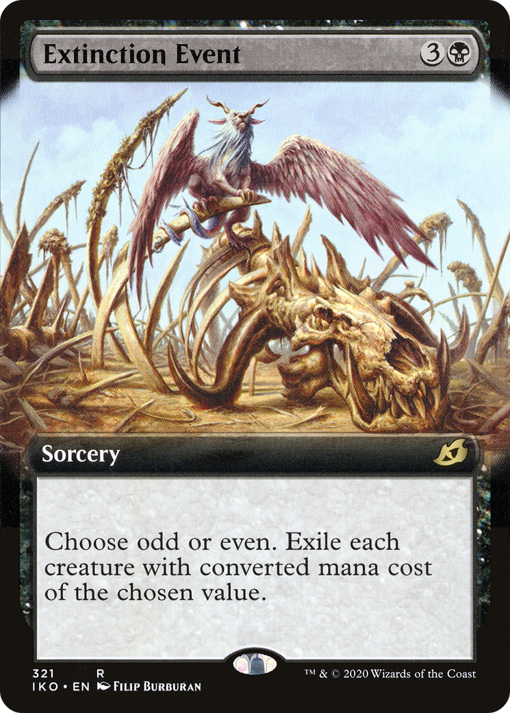 Extinction Event (IKO-321) (Extended Art) (Foil)