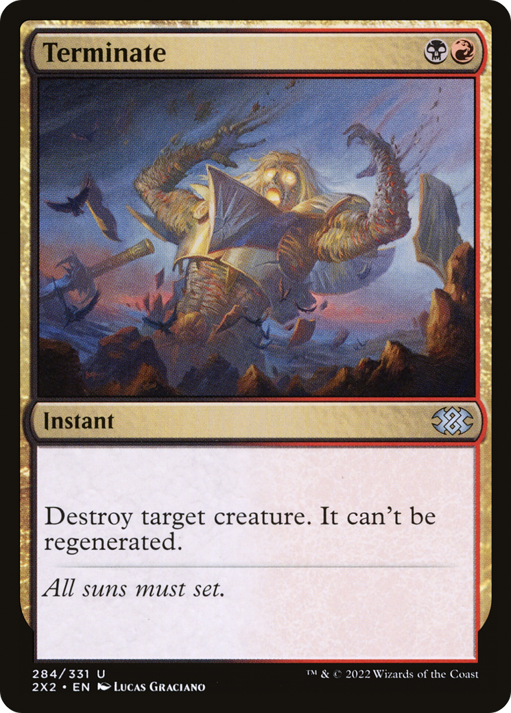 Terminate (2X2-284)