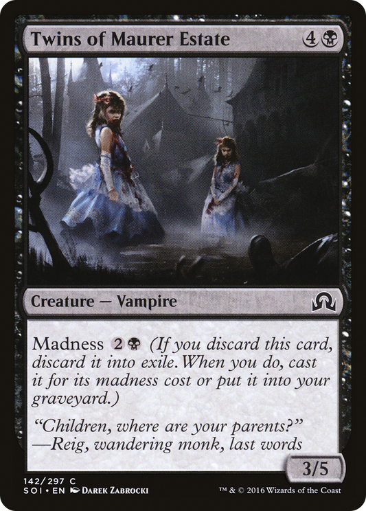 Twins of Maurer Estate (SOI-142) (Foil)