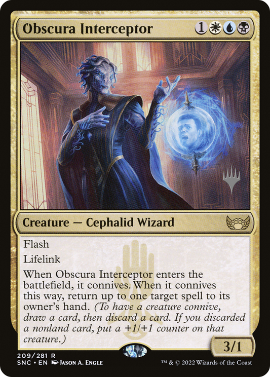 Obscura Interceptor (PPSNC-209P) (Foil)