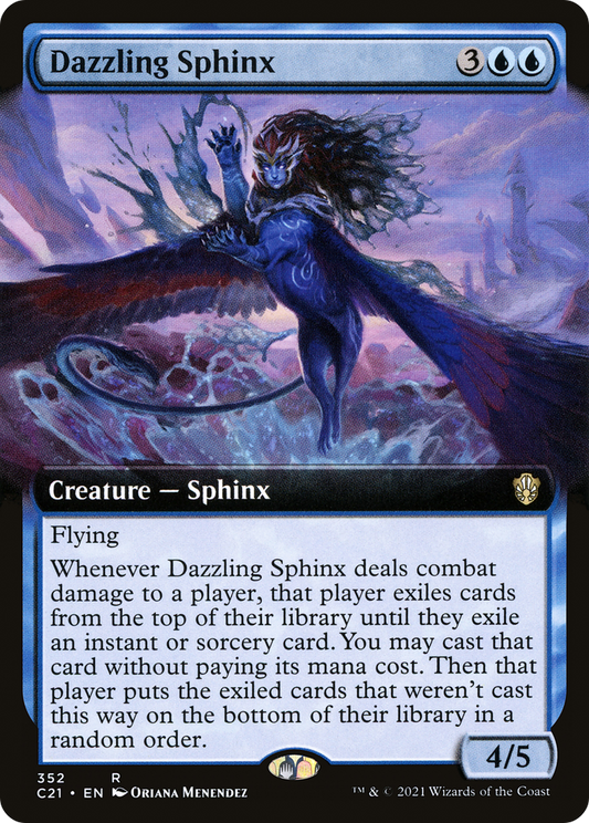 Dazzling Sphinx (C21-352) (Extended Art)
