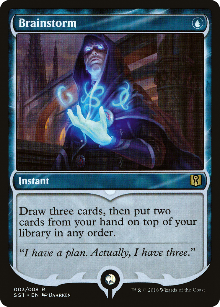 Brainstorm (SS1-003) (Foil)