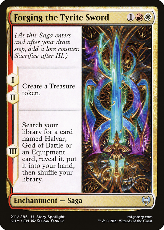 Forging the Tyrite Sword (KHM-211) (Foil)