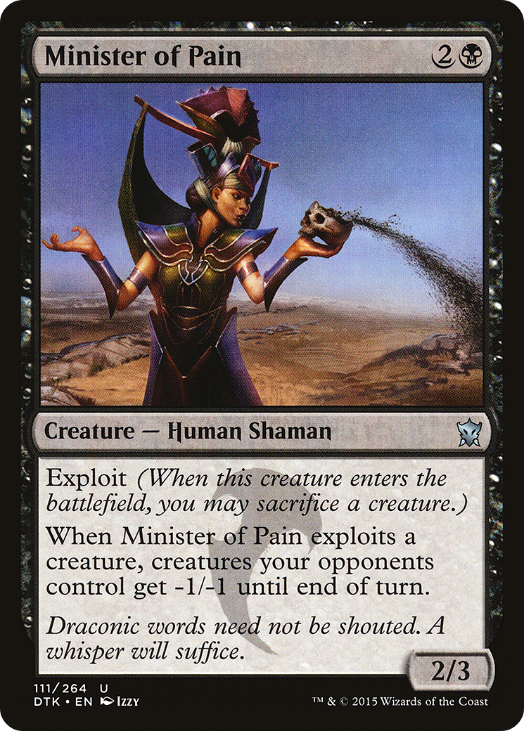 Minister of Pain (DTK-111) (Foil)