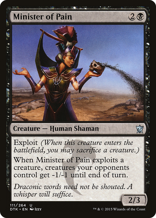 Minister of Pain (DTK-111) (Foil)