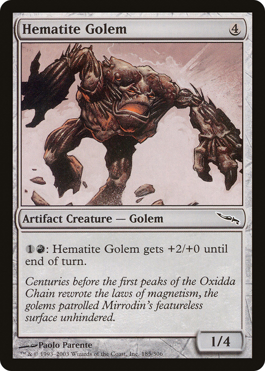 Hematite Golem (MRD-185)
