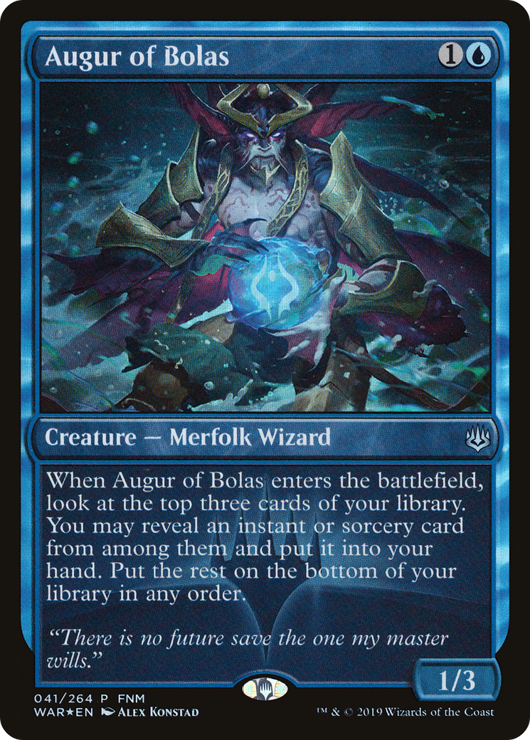 Augur of Bolas (FNM-041) (Foil)
