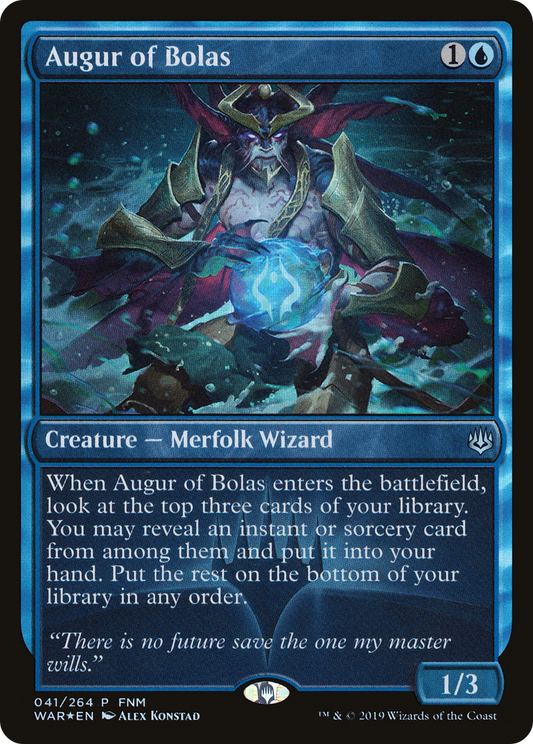 Augur of Bolas (FNM-041) (Foil)