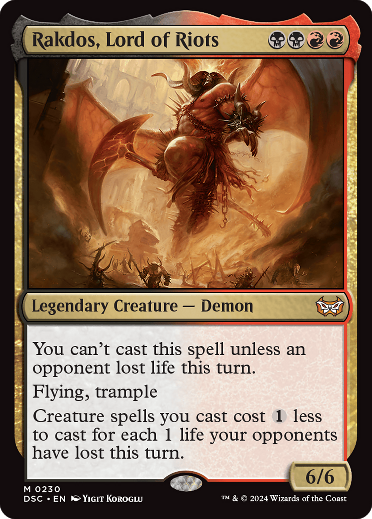 Rakdos, Lord of Riots (DSC-230)