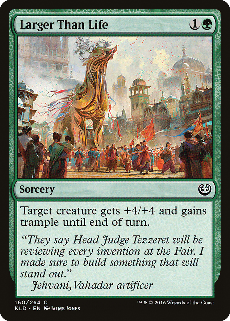 Larger Than Life (KLD-160) (Foil)
