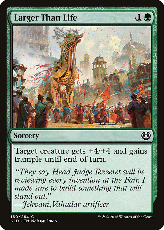 Larger Than Life (KLD-160) (Foil)