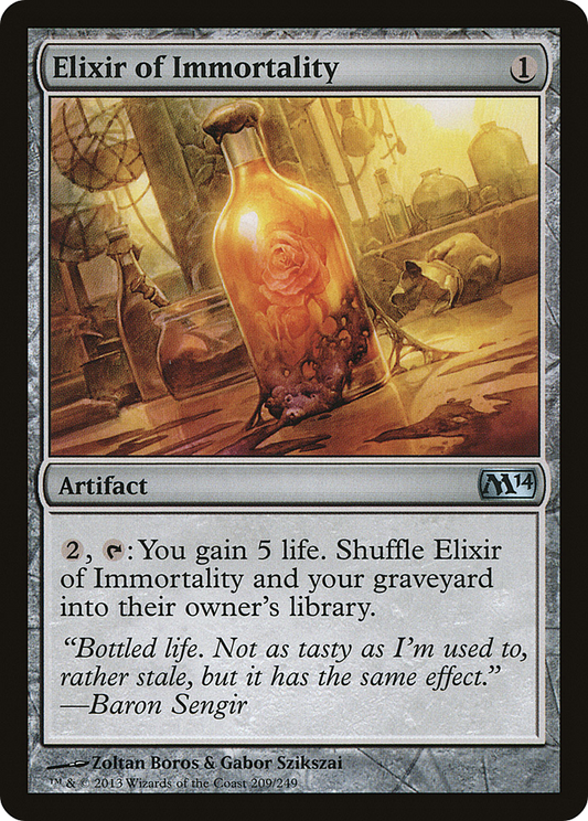 Elixir of Immortality (M14-209) (Foil)
