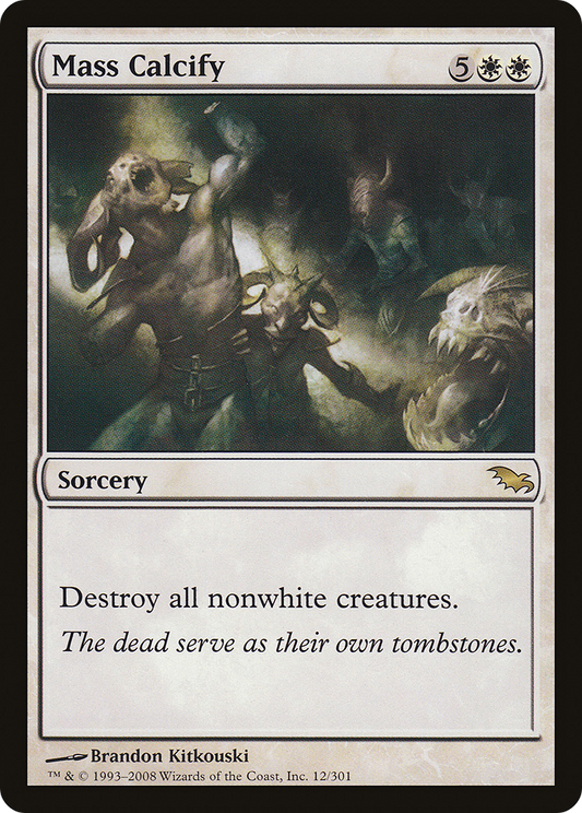Mass Calcify (SHM-012) (Foil)