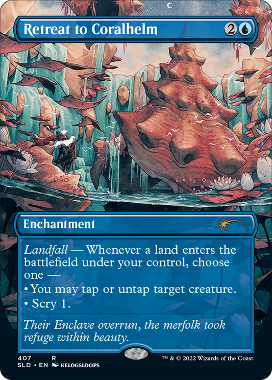 Retreat to Coralhelm (SLD-407) (Borderless)