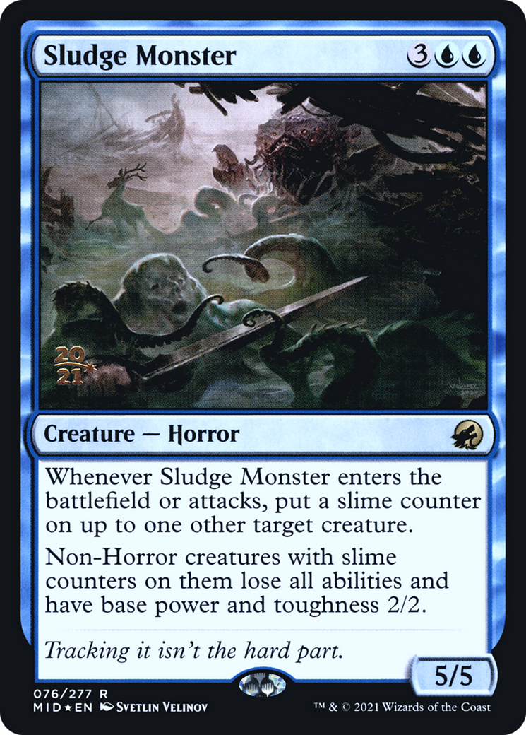 Sludge Monster (PRE-76S) (Foil)