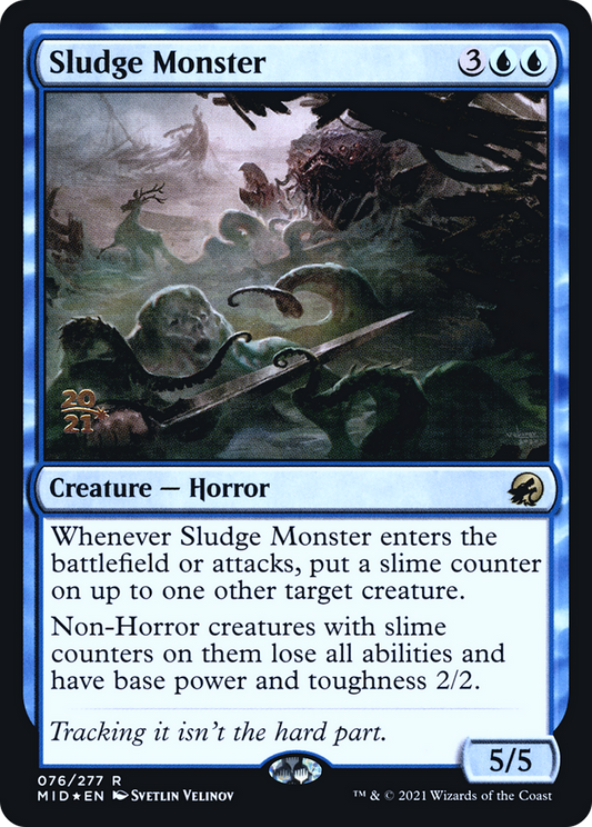 Sludge Monster (PRE-76S) (Foil)