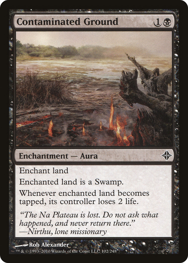 Contaminated Ground (ROE-102) (Foil)