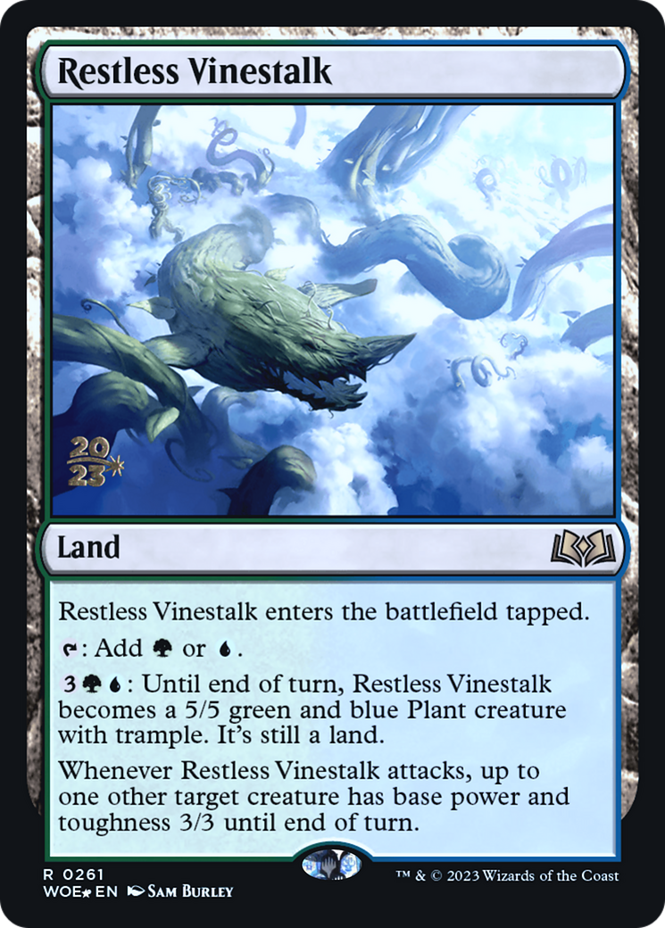 Restless Vinestalk (PRE-261S) (Foil)