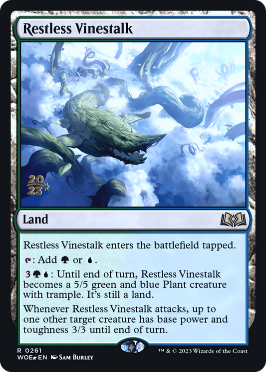 Restless Vinestalk (PRE-261S) (Foil)