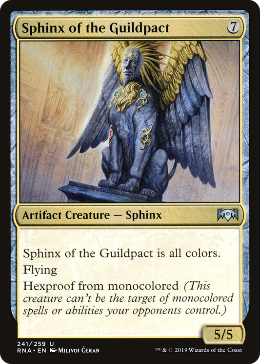 Sphinx of the Guildpact (RNA-241) (Foil)