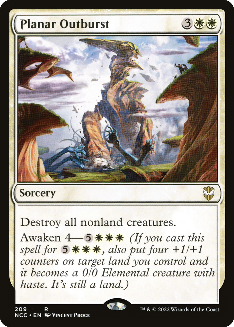 Planar Outburst (NCC-209)