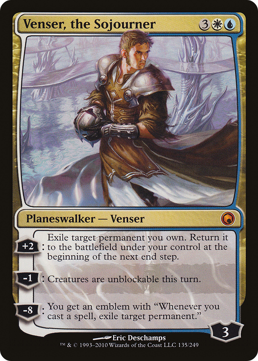 Venser, the Sojourner (SOM-135) (Foil)