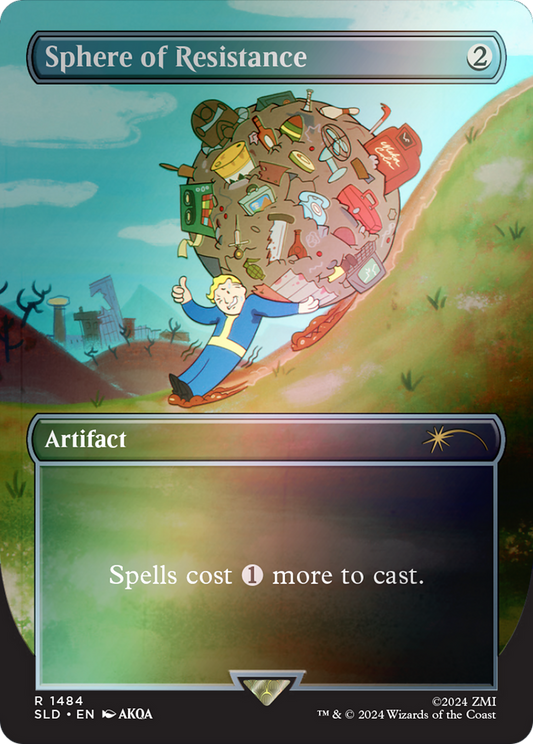 Sphere of Resistance (SLD-1484★) (Borderless) (Foil)