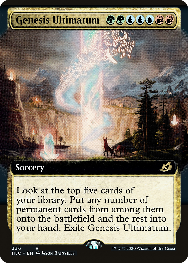 Genesis Ultimatum (IKO-336) (Extended Art) (Foil)