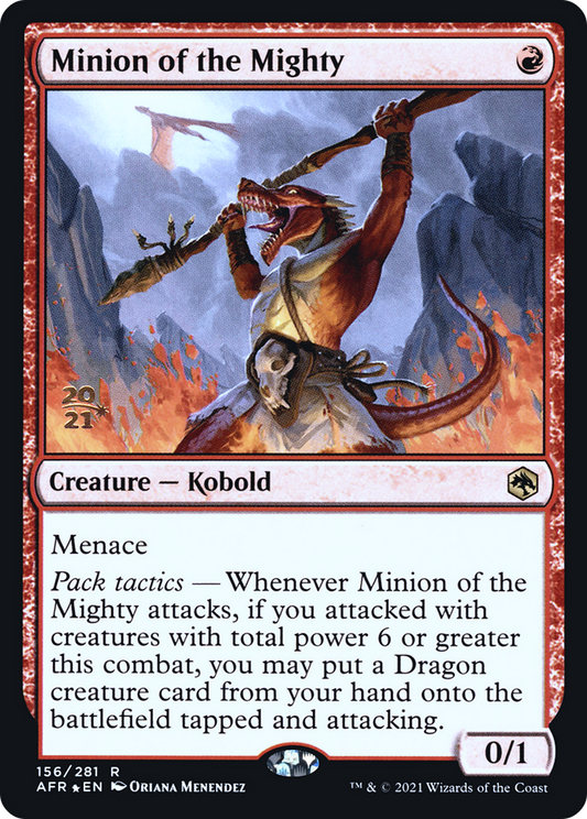 Minion of the Mighty (PRE-156S) (Foil)