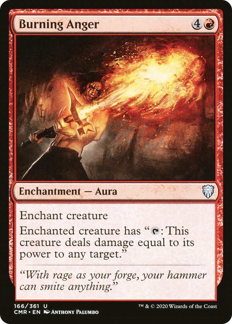 Burning Anger (CMR-166) (Foil)
