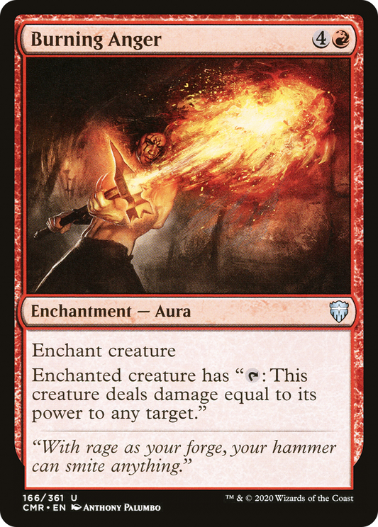 Burning Anger (CMR-166) (Foil)