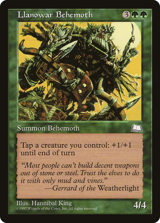 Llanowar Behemoth (WTH-132)