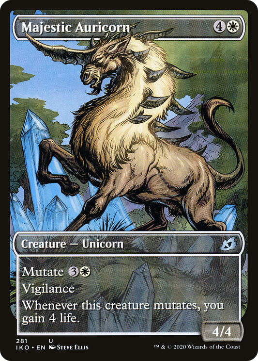 Majestic Auricorn (IKO-281) (Showcase) (Foil)