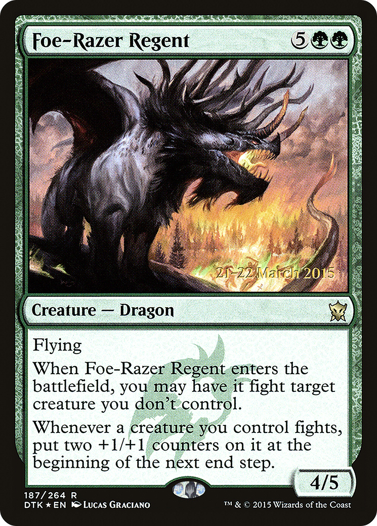 Foe-Razer Regent (PRE-187S) (Foil)