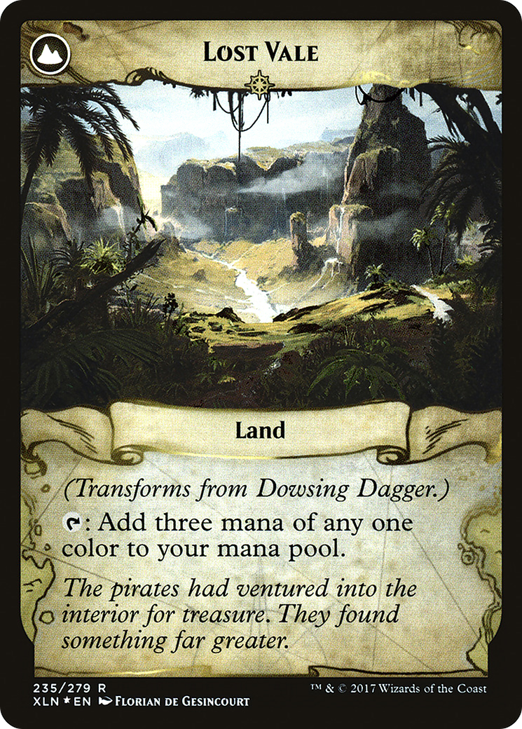 Dowsing Dagger // Lost Vale (PRE-235S) (Foil)