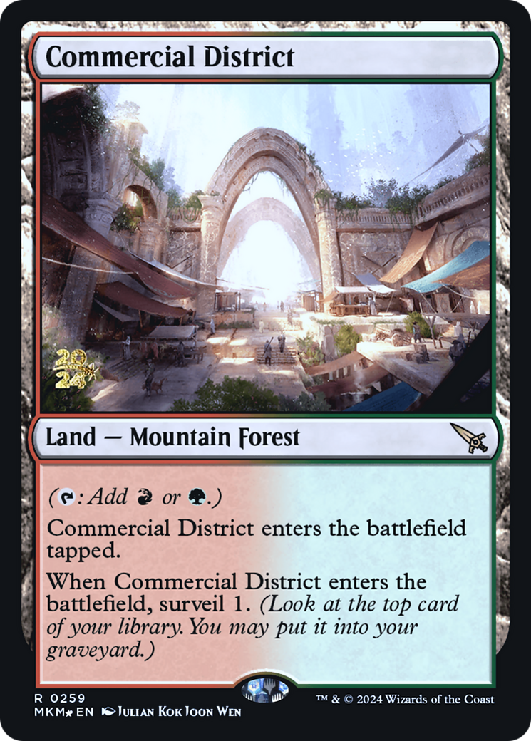 Commercial District (PRE-259S) (Foil)