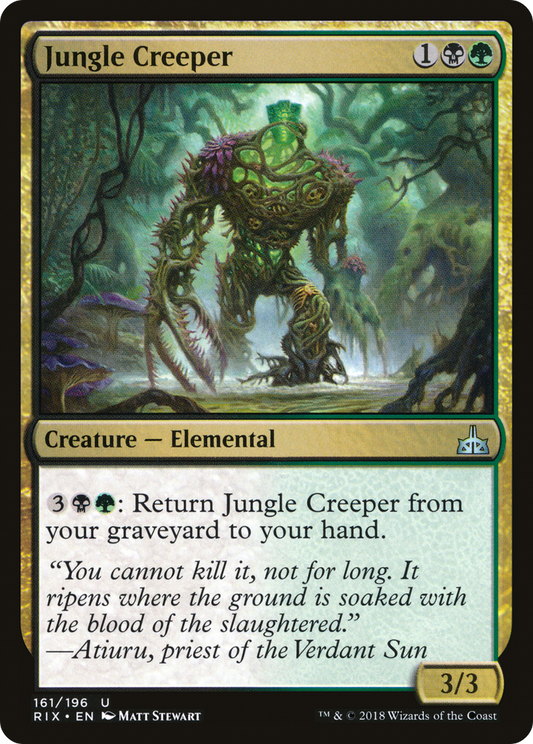 Jungle Creeper (RIX-161) (Foil)