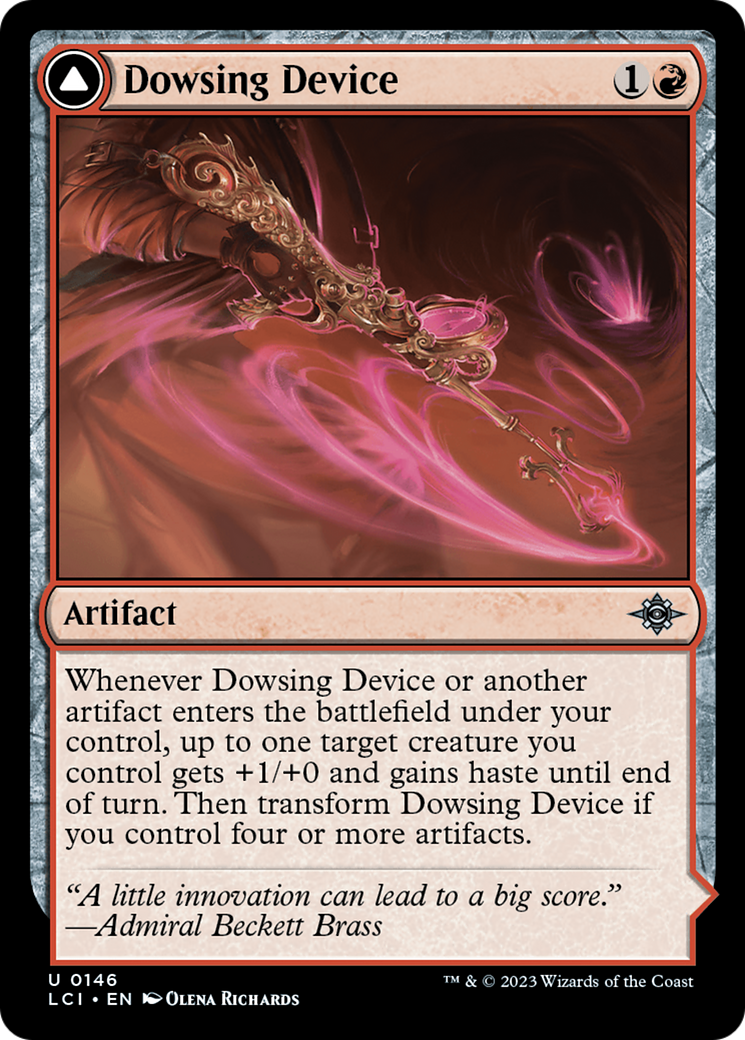 Dowsing Device // Geode Grotto (LCI-146) (Foil)