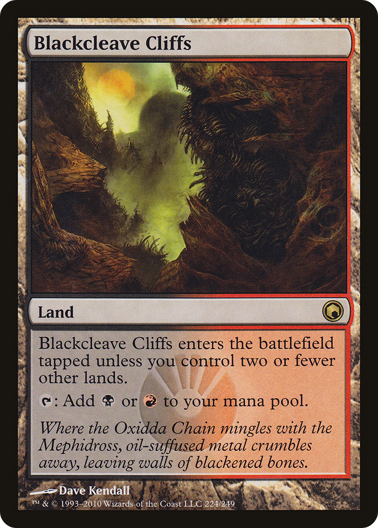 Blackcleave Cliffs (SOM-224) (Foil)