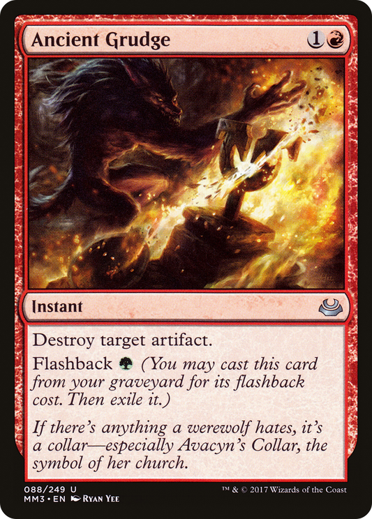 Ancient Grudge (MM3-088) (Foil)