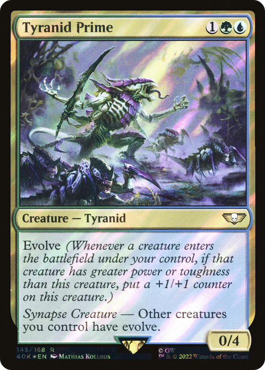 Tyranid Prime (40K-145★) (Surge Foil)