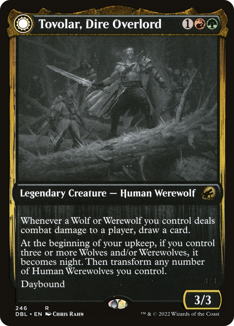 Tovolar, Dire Overlord // Tovolar, the Midnight Scourge (DBL-246)