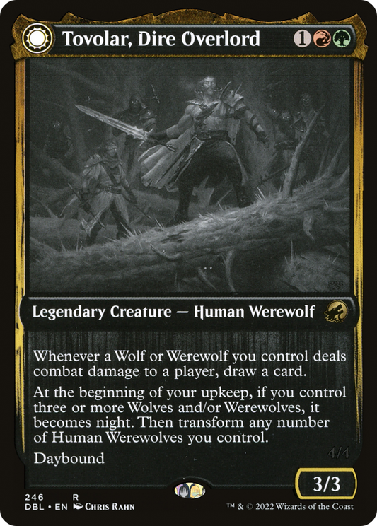 Tovolar, Dire Overlord // Tovolar, the Midnight Scourge (DBL-246)