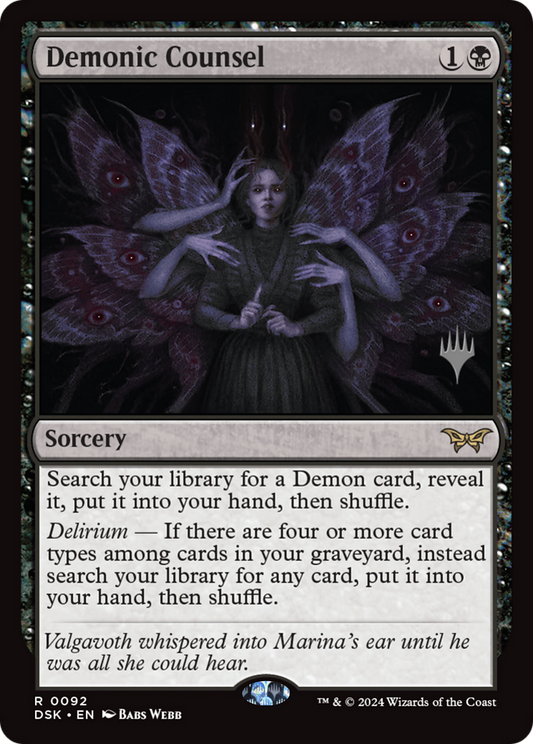Demonic Counsel (PPDSK-92P) (Foil)